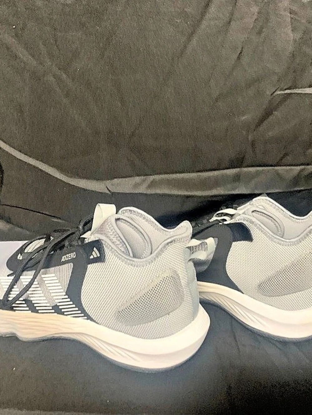adidas Adizero Impact Athletic Shoes Gray & Black US 10.5